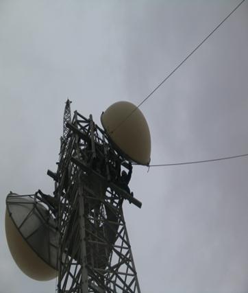 Montage des pylones CALZAVARA